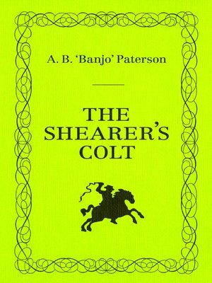 cover image of The Shearer's Colt